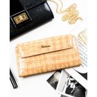 Portfel, beżowy, skóra ekologiczna, Peterson