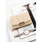 Portfel, beżowy, skóra ekologiczna, Peterson