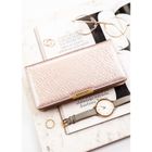 Portfel, beżowy, skóra ekologiczna, RFID, Rovicky