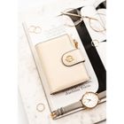 Portfel, beżowy, skóra ekologiczna, Rovicky