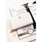 Portfel, biały, skóra ekologiczna, Rovicky