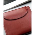 Portfel, bordowy, skórzany, 4U Cavaldi