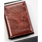 Portfel, brązowy, skóra ekologiczna, 4U Cavaldi