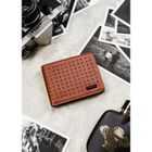 Portfel, brązowy, skóra ekologiczna, Peterson