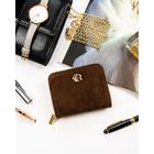 Portfel, brązowy, skóra ekologiczna, Rovicky