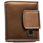 Portfel, brązowy, skóra naturalna i ekologiczna, Peterson