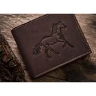 Portfel, brązowy, skórzany, RFID, Always Wild