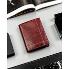 Portfel, brązowy, skórzany, RFID, Always Wild