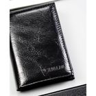 Portfel, czarny, skóra ekologiczna, 4U Cavaldi