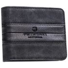 Portfel, czarny, skóra ekologiczna, Peterson