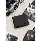 Portfel, czarny, skóra ekologiczna, Peterson