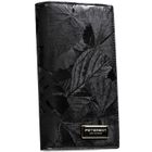 Portfel, czarny, skóra ekologiczna, Peterson