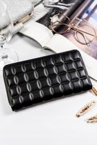 Portfel, czarny, skóra ekologiczna, Rovicky