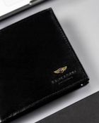 Portfel, czarny, skórzany, Peterson