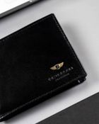 Portfel, czarny, skórzany, Peterson