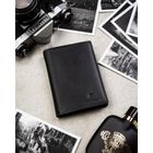 Portfel, czarny, skórzany, Peterson