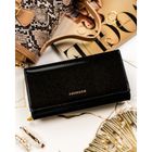 Portfel, czarny, skórzany, RFID, Peterson