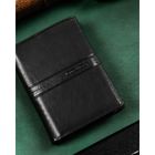 Portfel, czarny, skórzany, RFID, Rovicky