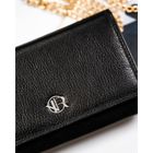 Portfel, czarny, skórzany, Rovicky