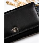 Portfel, czarny, skórzany, Rovicky