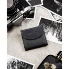 Portfel, czarny, skórzany, Rovicky