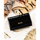 Portfel, czarny, skórzany, Rovicky