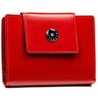 Portfel, czerwony, skórzany, Peterson