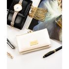 Portfel, ecru, Peterson