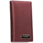 Portfel, fioletowy, skóra naturalna i ekologiczna, Peterson