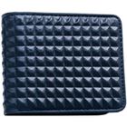 Portfel, granatowy, skóra ekologiczna, Peterson