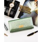 Portfel, jasnozielony, Peterson