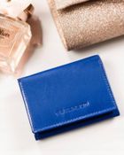 Portfel, niebieski, skórzany, Peterson