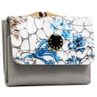 Portfel, niebieski, skórzany, Peterson