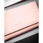 Portfel, różowy, skóra ekologiczna, 4U Cavaldi