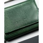 Portfel, zielony, skóra ekologiczna, 4U Cavaldi