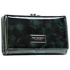 Portfel, zielony, skóra ekologiczna, Peterson