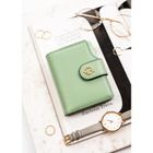 Portfel, zielony, skóra ekologiczna, Rovicky