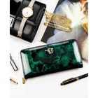 Portfel, zielony, skóra ekologiczna, Rovicky