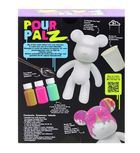 Pour Palz, miś do artystycznego malowania, jagodowa eksplozja