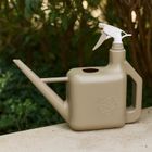 Progarden, konewka z wbudowanym spryskiwaczem, plastikowa, taupe, 9,5-27-31 cm