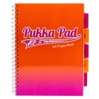 Pukka Pad, kołozeszyt, A4, Fusion Project Book, pomarańczowy, 1 szt.