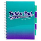 Pukka Pad, kołozeszyt, A4, Fusion Project Book, turkusowy, 1 szt.