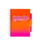 Pukka Pad, kołozeszyt, A5, Fusion Project Book, pomarańczowy