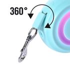 Pupilplanet, smycz automatyczna z bocznym światłem LED, 5m