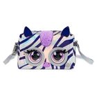 Purse Pets, interaktywna metaliczna torebka, Magic Zebra