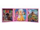 QBI, Królestwo księżniczki, puzzle magnetyczne, 16+20+25 elementów