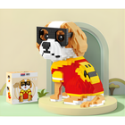 QBI, Pies w pelerynie, klocki konstrukcyjne, 963 elementy