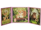 QBI, Zwierzęta leśne, puzzle magnetyczne, 9+12+16 elementów