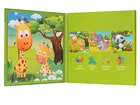 QBI, zwierzęta safari, puzzle magnetyczne, 9+12+16 elementów