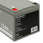 Qoltec, akumulator AGM, 12V, 12AH